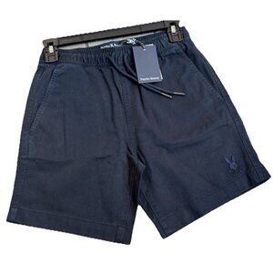 Psycho Bunny Boys Size Small 7-8 Navy Blue Willis Stretch Tencel Short NWT